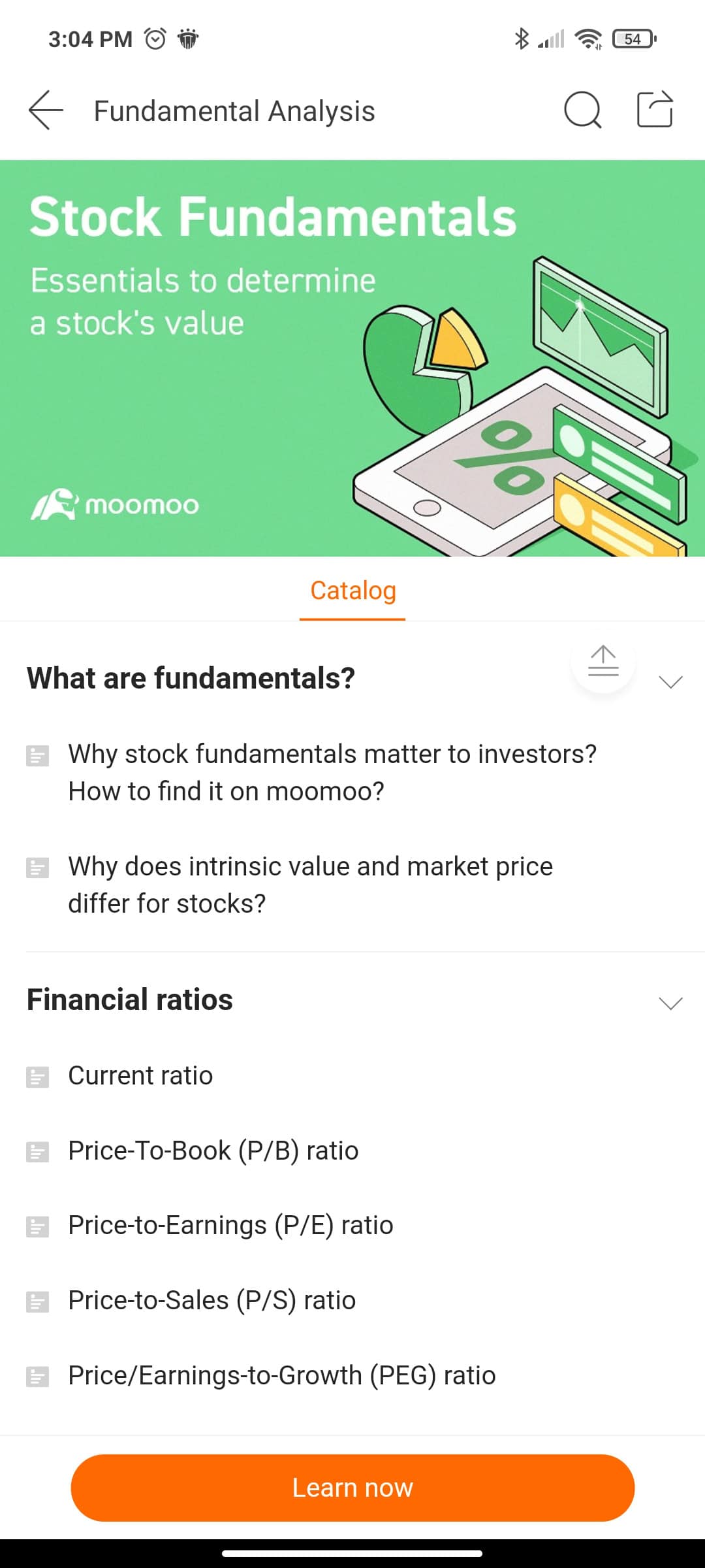 moomoo stock fundamentals